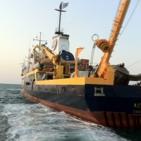 HCMR's R/V AEGAEO in the Red Sea (G. Bailey: 2011)